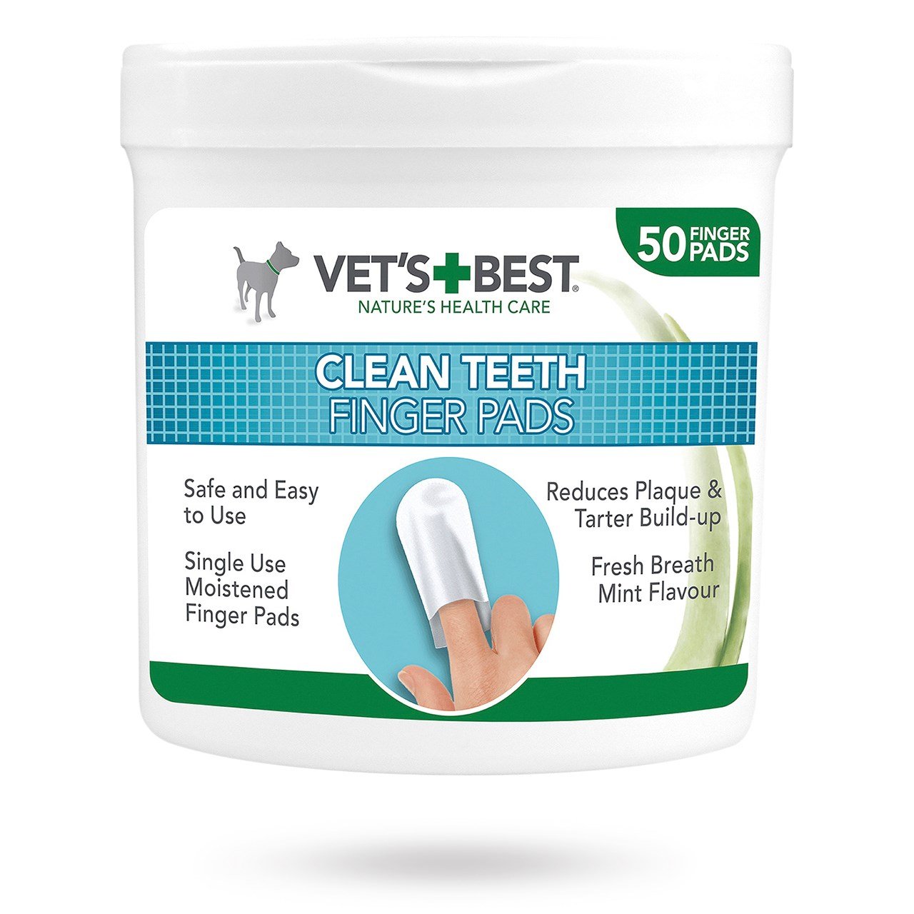 Vet's Best Teeth Pads 50-pack